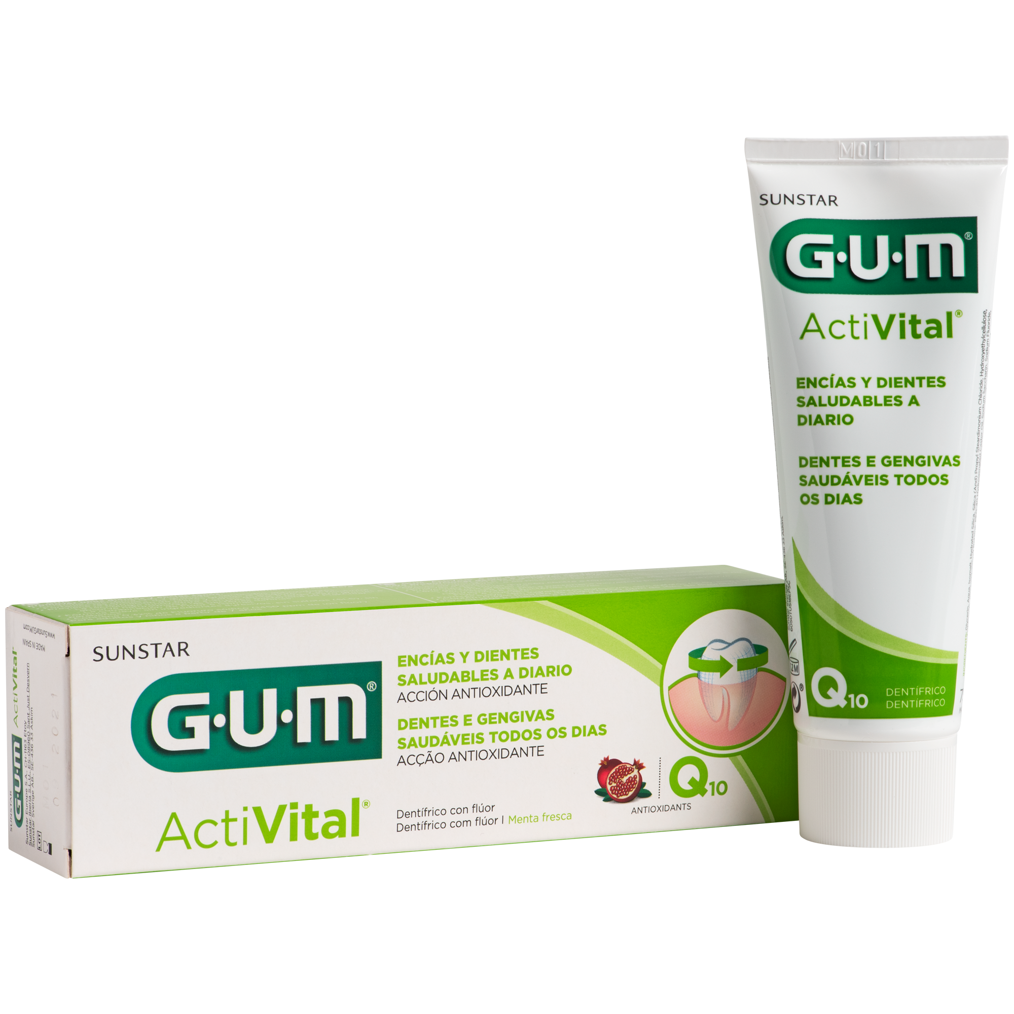 Pasta de dientes GUM ActiVital