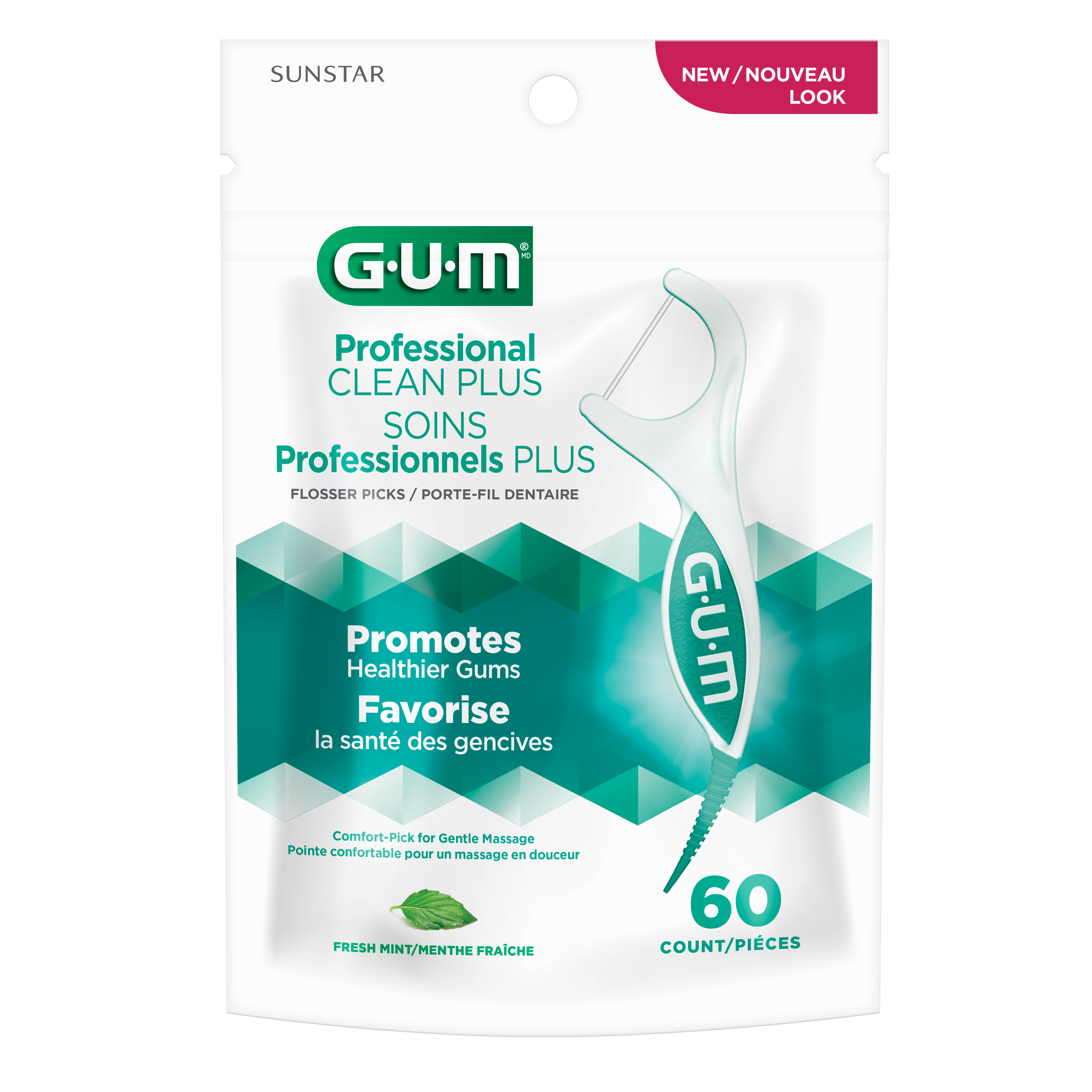 GUM Professional Clean Plus Flossers