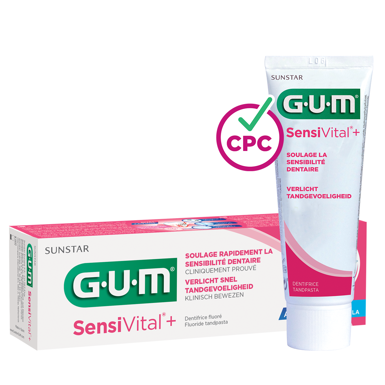 Dentifrice GUM SensiVital +