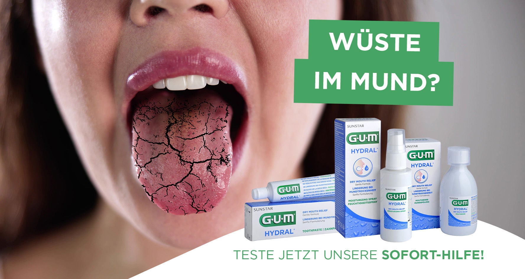 Wüste im Mund? Teste jetzt unsere Sofort-Hilfe!