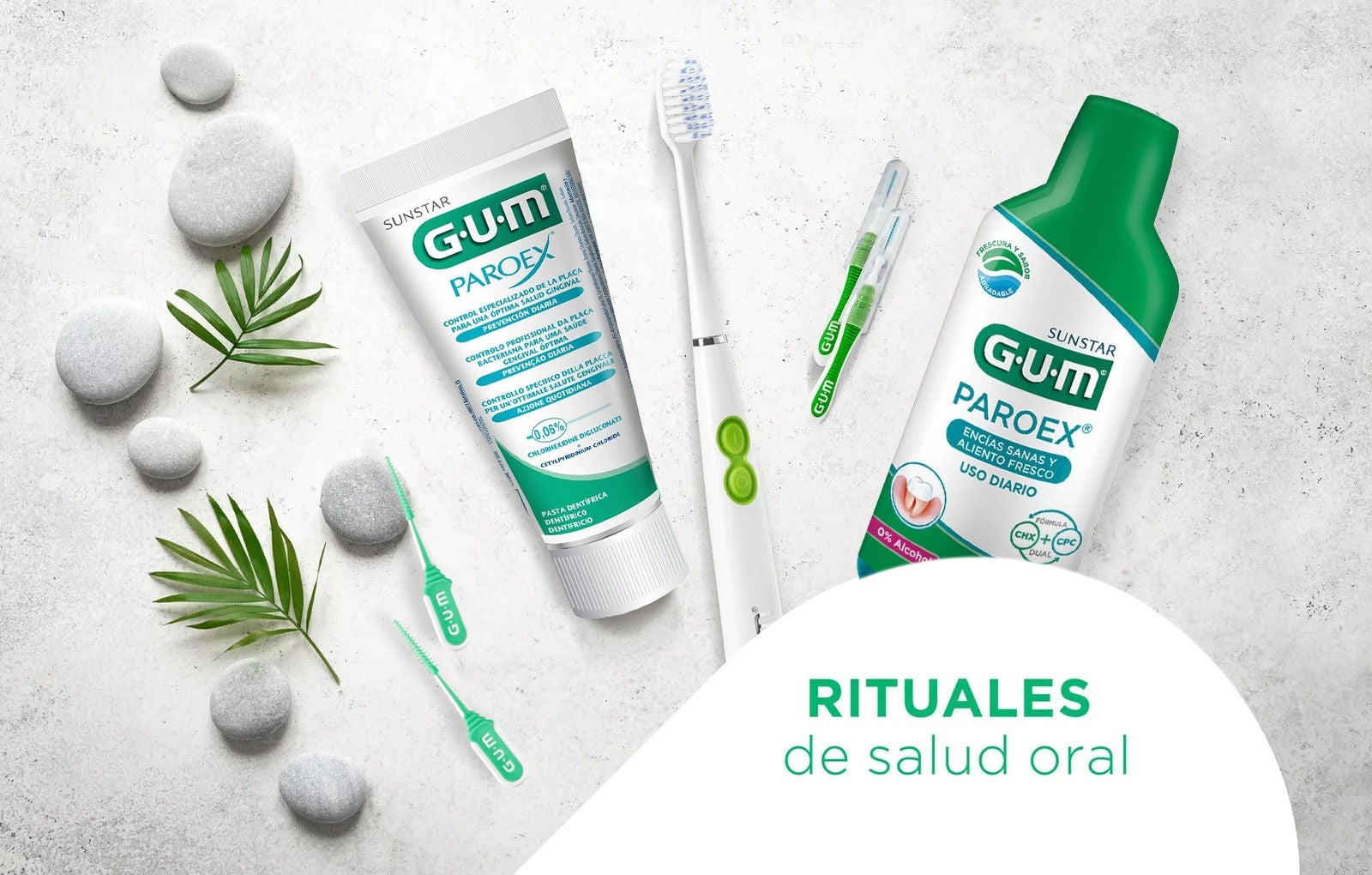 Rituales de salud oral. GUM Paroex