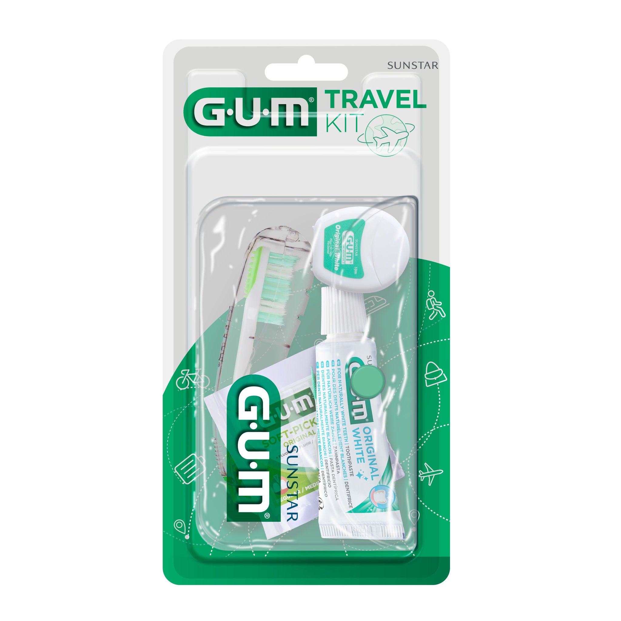 GUM-TRAVEL förpackning