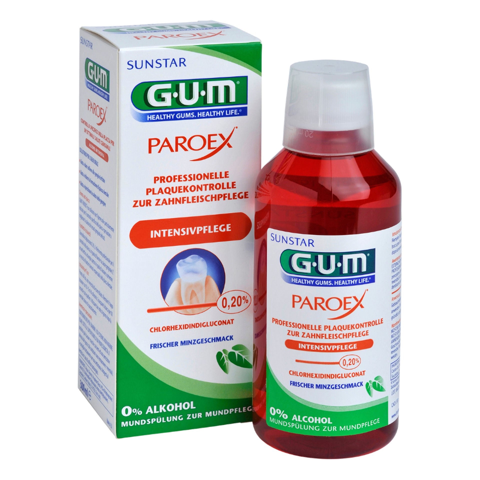 GUM Paroex suuvesi 300ml - intensiivne igemehooldus