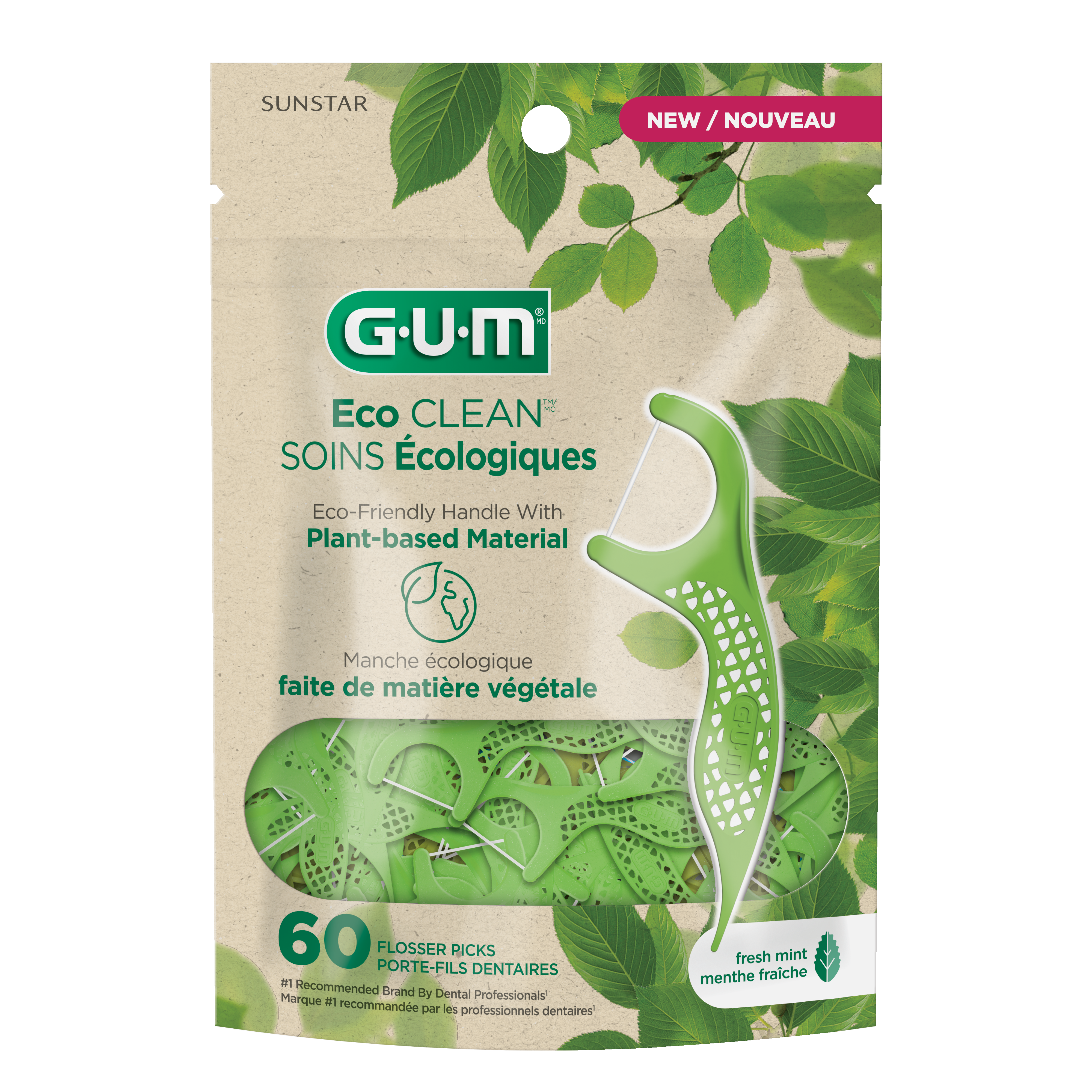 GUM® Eco Clean Flossers