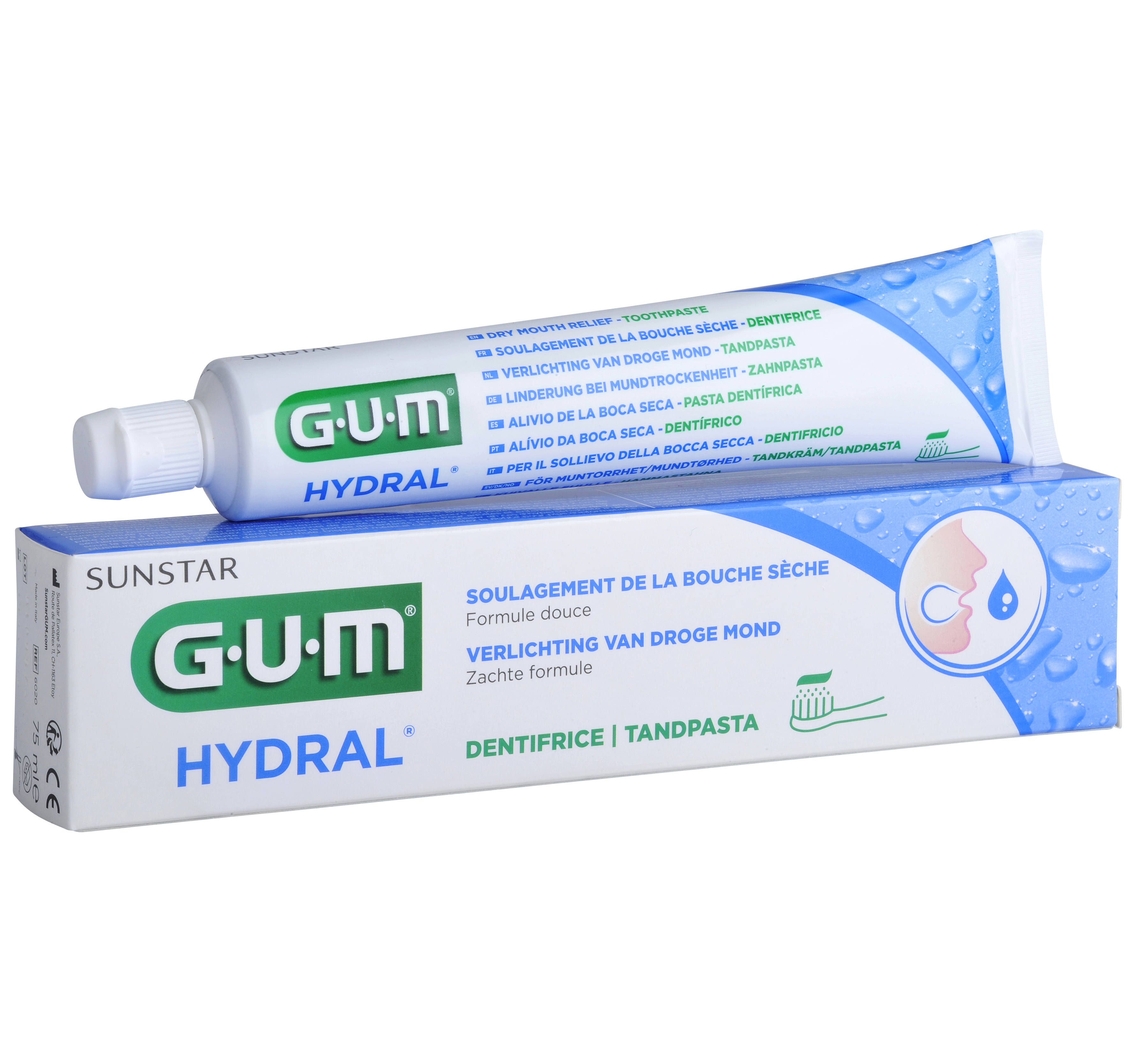 Dentifrice GUM HYDRAL
