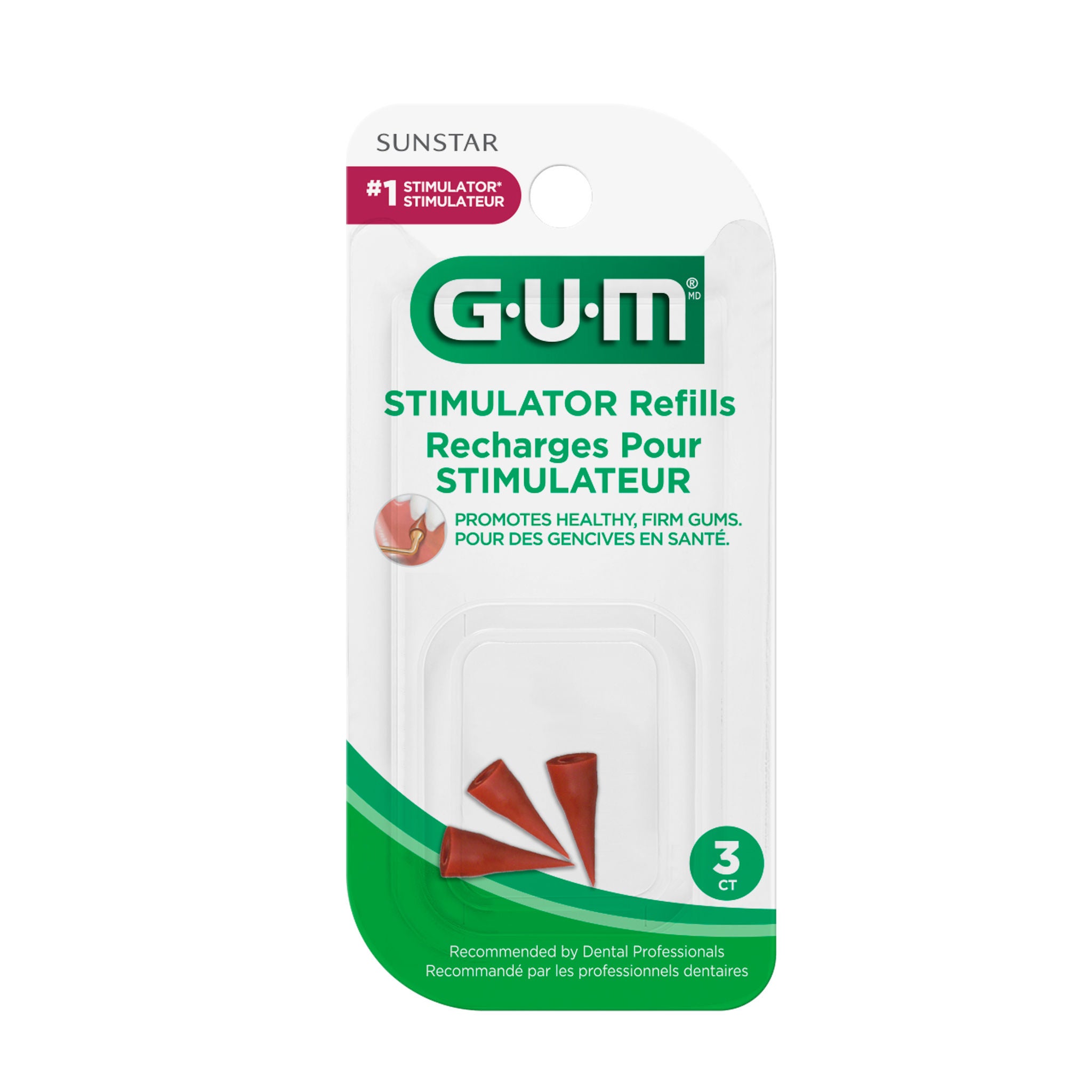 G-U-M Dual Action Tongue Cleaner Brush/Scraper