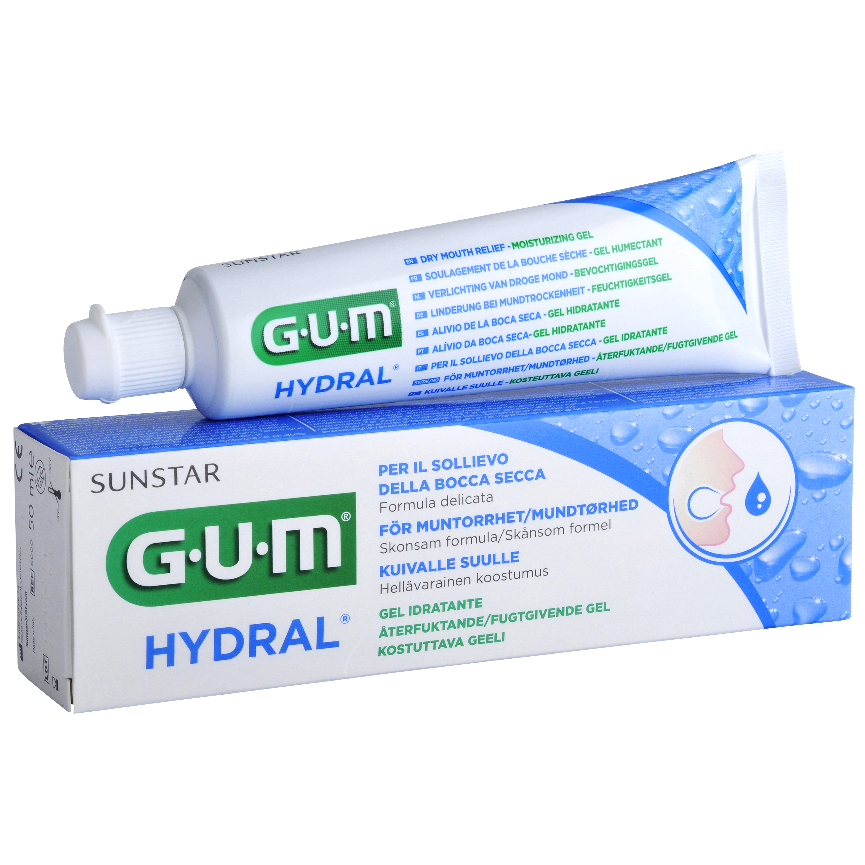 GUM HYDRAL Fuktighetsgivende Gel