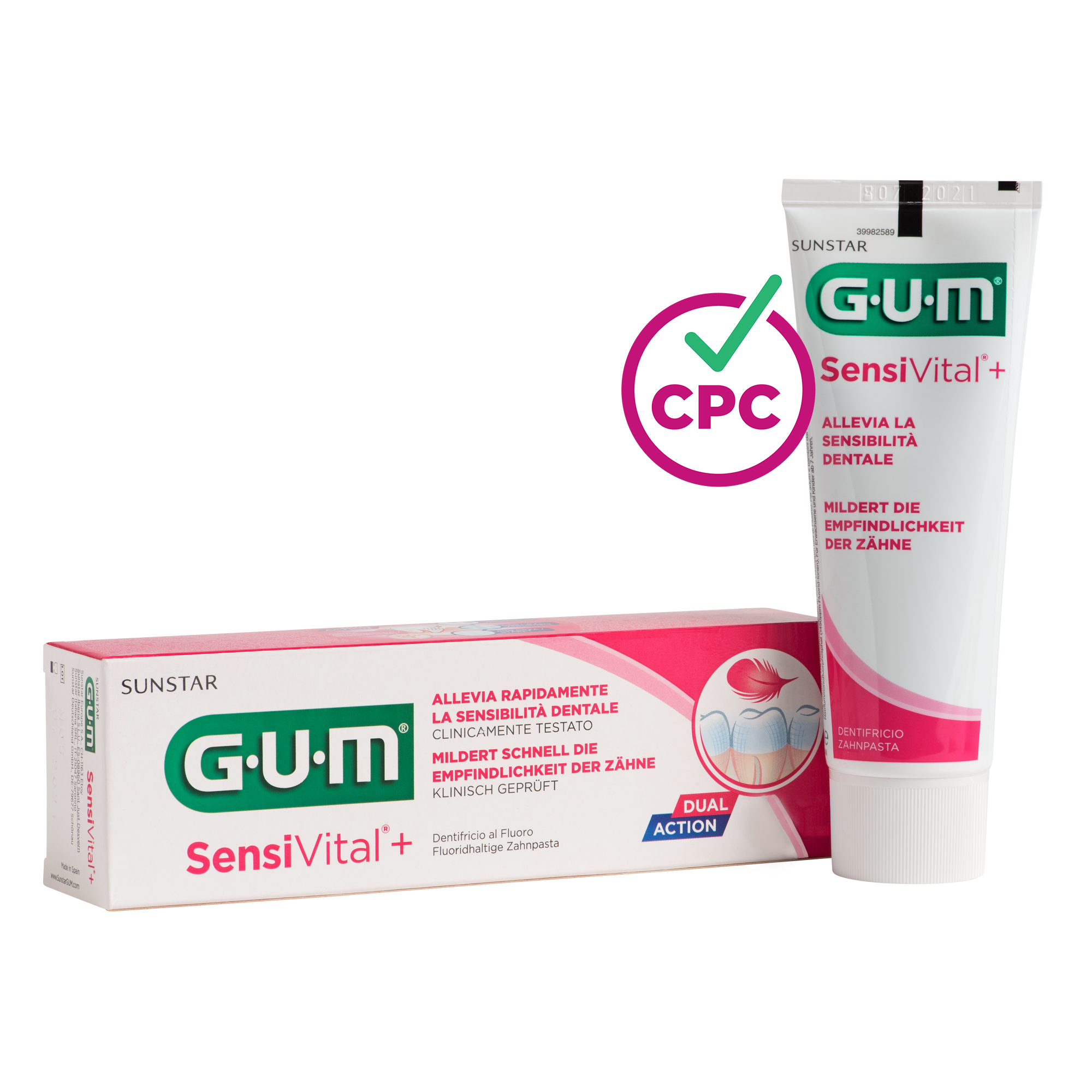 Dentifricio GUM SensiVital+