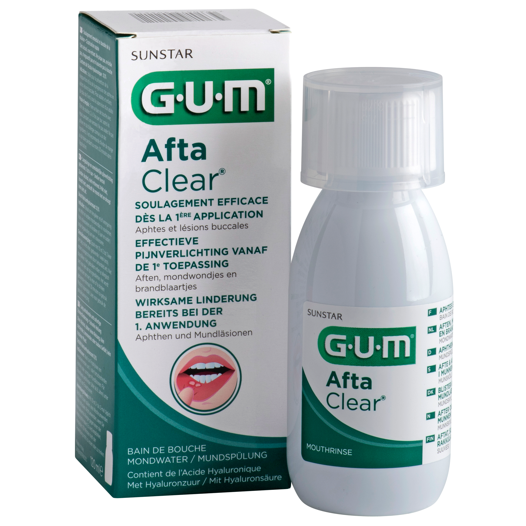 Bain de bouche GUM AftaClear Bain de bouche GUM AftaClear