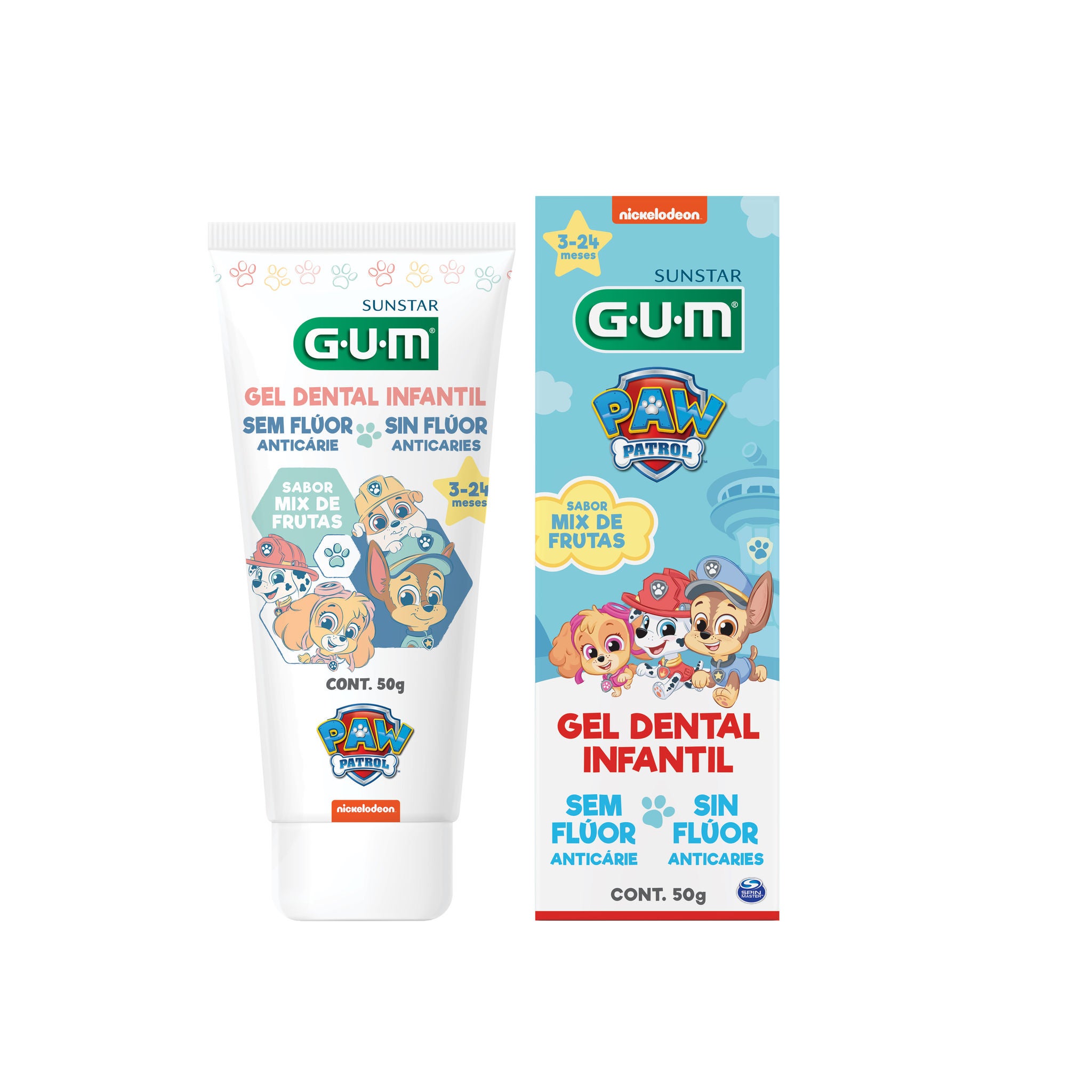 GUM® Paw Patrol Gel Dental Bebé