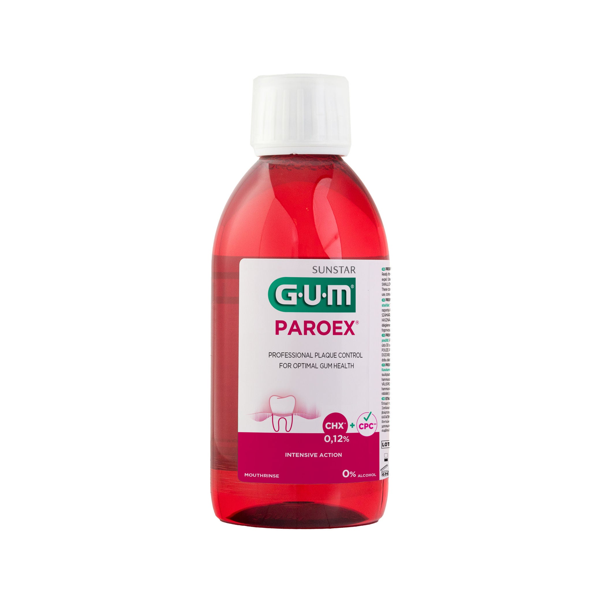 Στοματικό διάλυμα εντατικής δράσης GUM® PAROEX® 0,12%