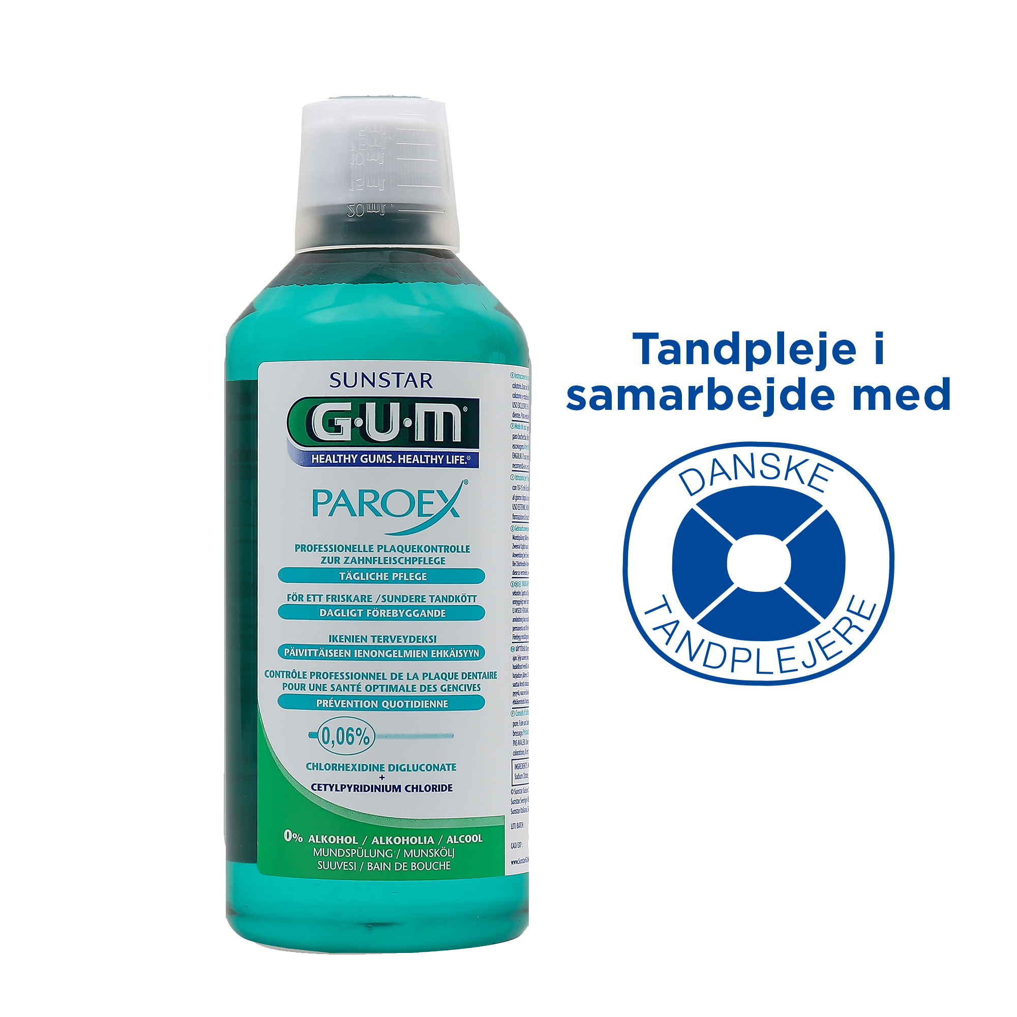 GUM® PAROEX® Mundskyl 0,06% CHX + CPC