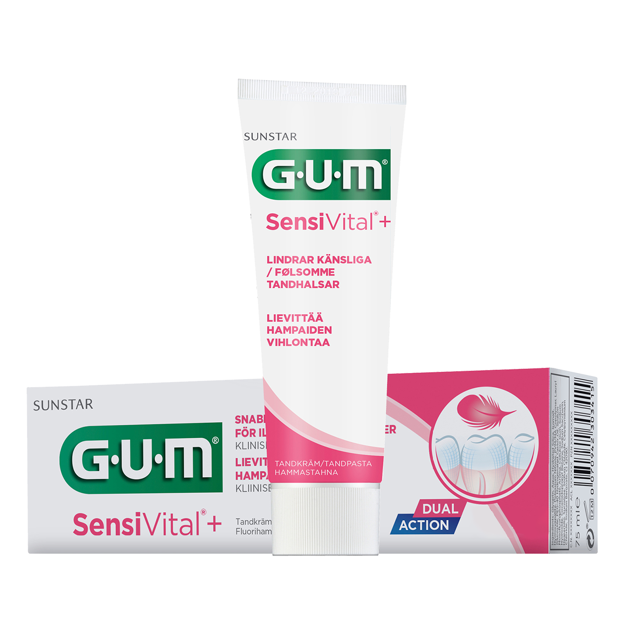 GUM SensiVital+ Tandkram