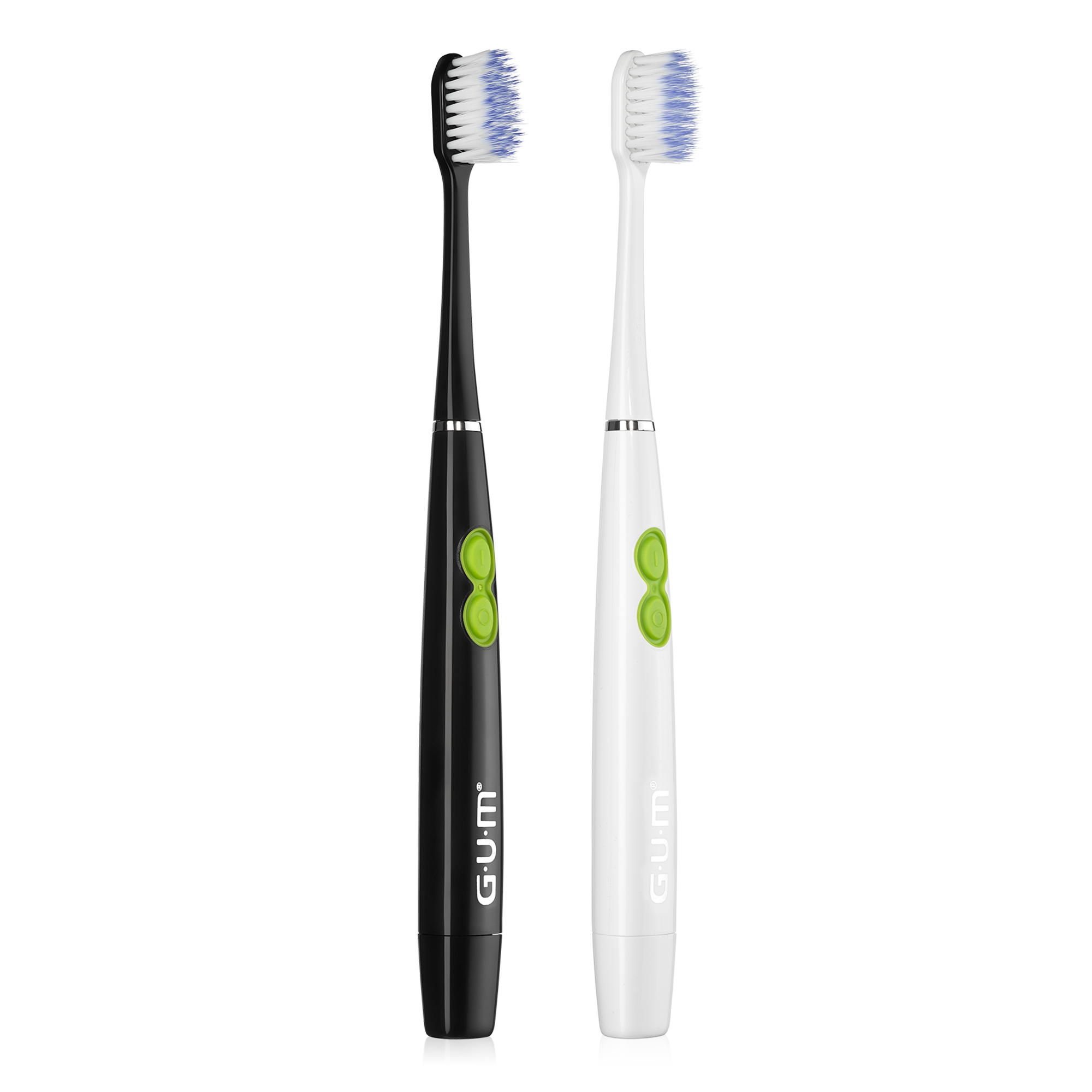GUM SONIC DAILY Battery Powered Electric Toothbrush | Highly Portable