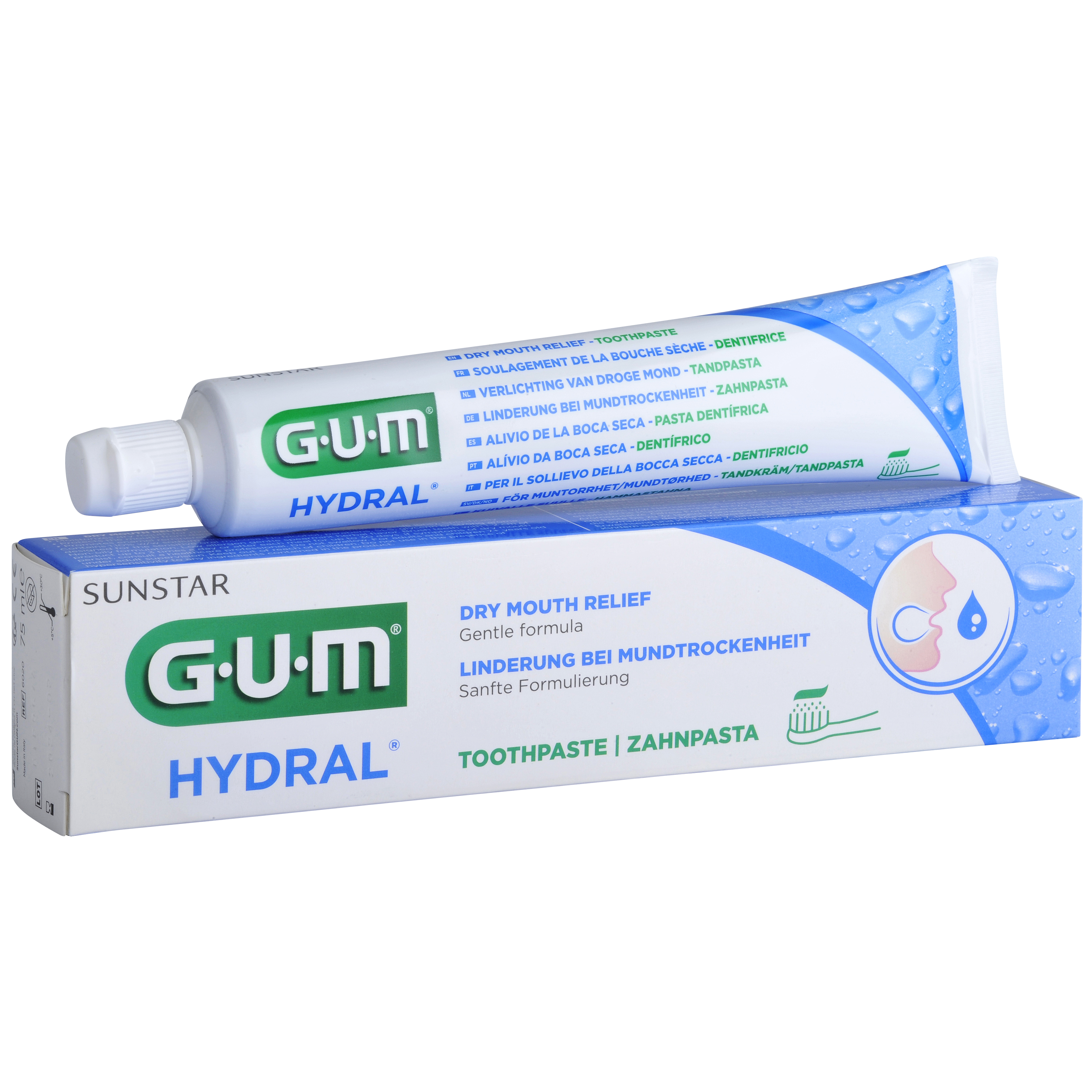 GUM HYDRAL Hambapasta Kuivale Suule 75ml