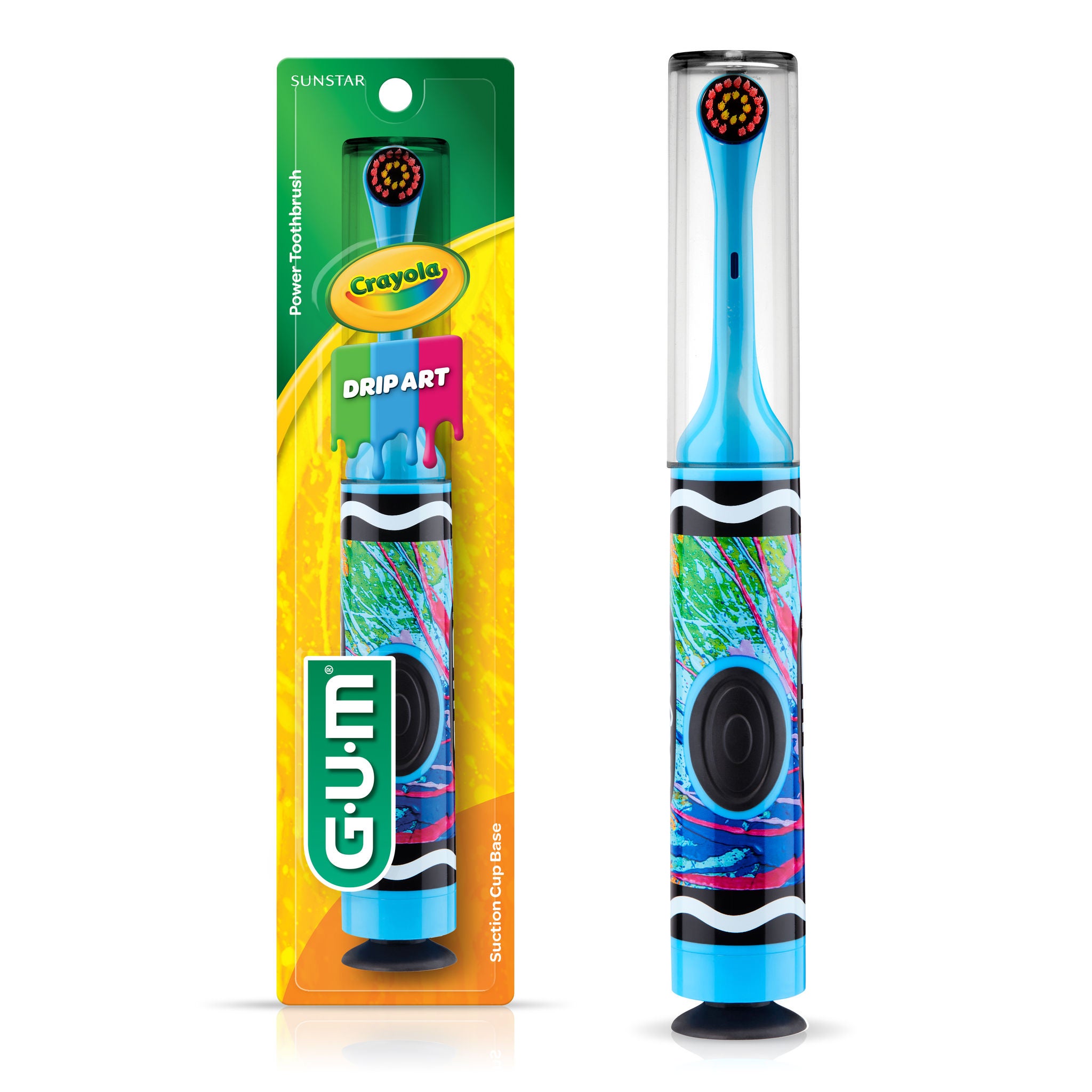GUM Crayola Kids' Battery Power Toothbrush