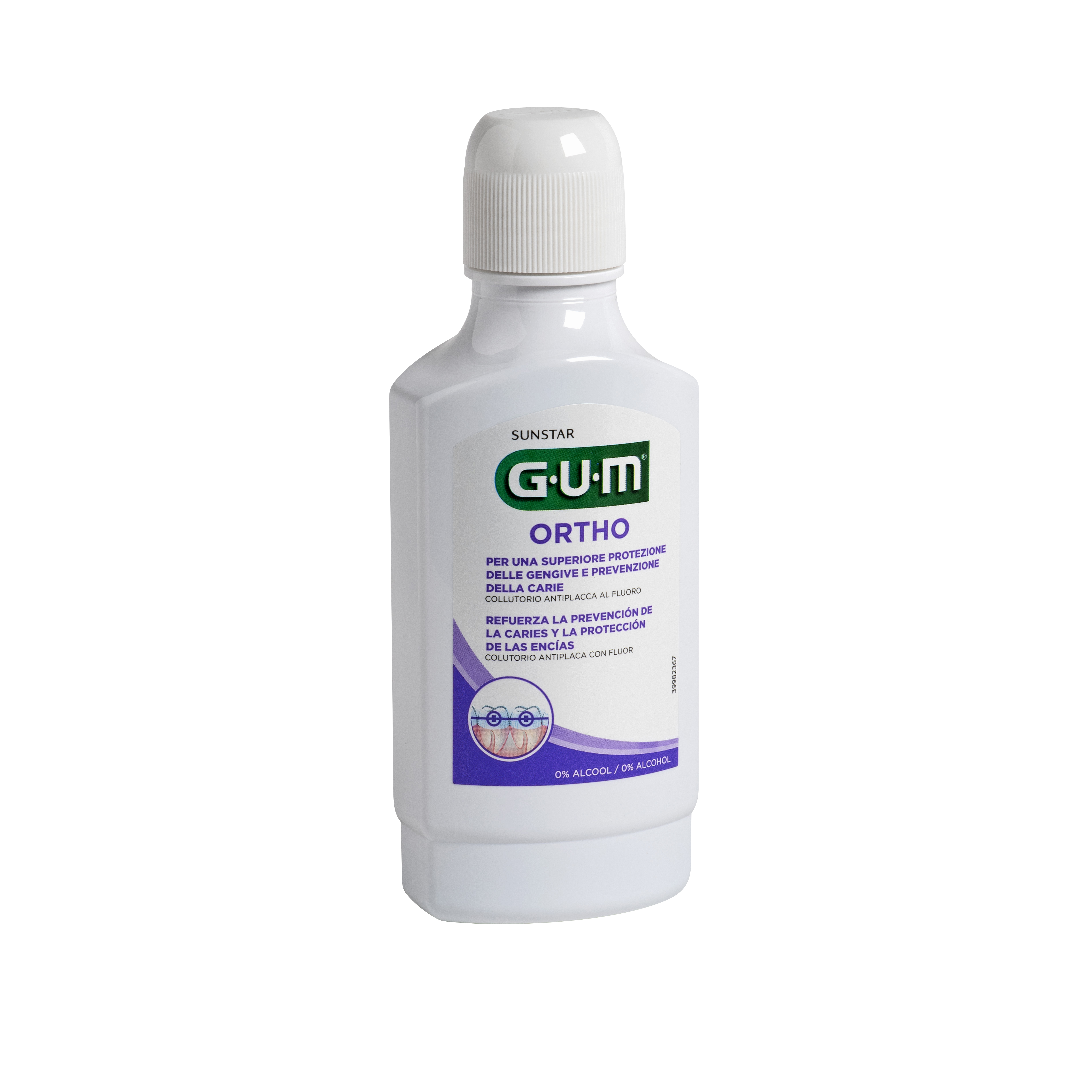 GUM ORTHO Enjuague Bucal 300ml