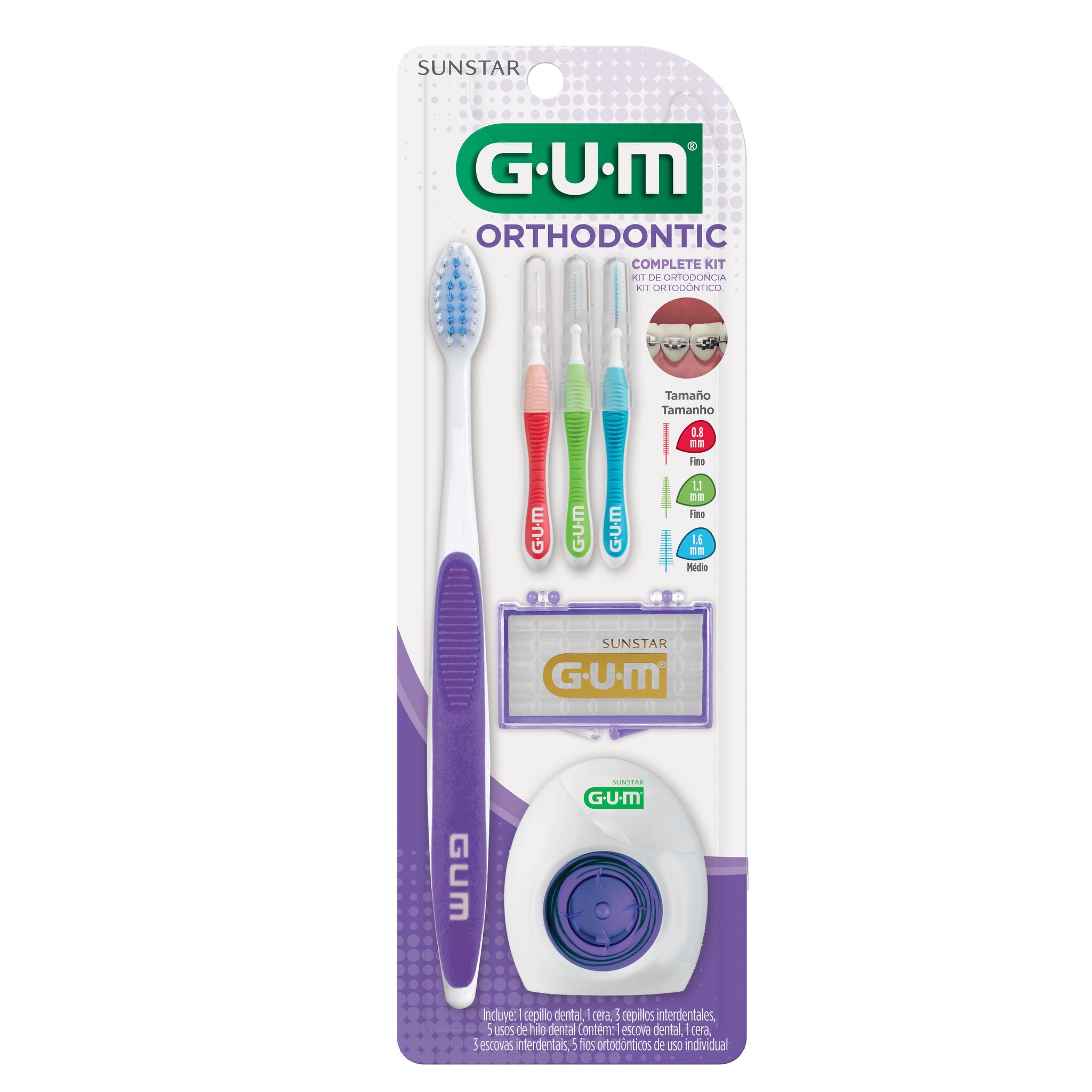 GUM® Kit De Ortodoncia Completo