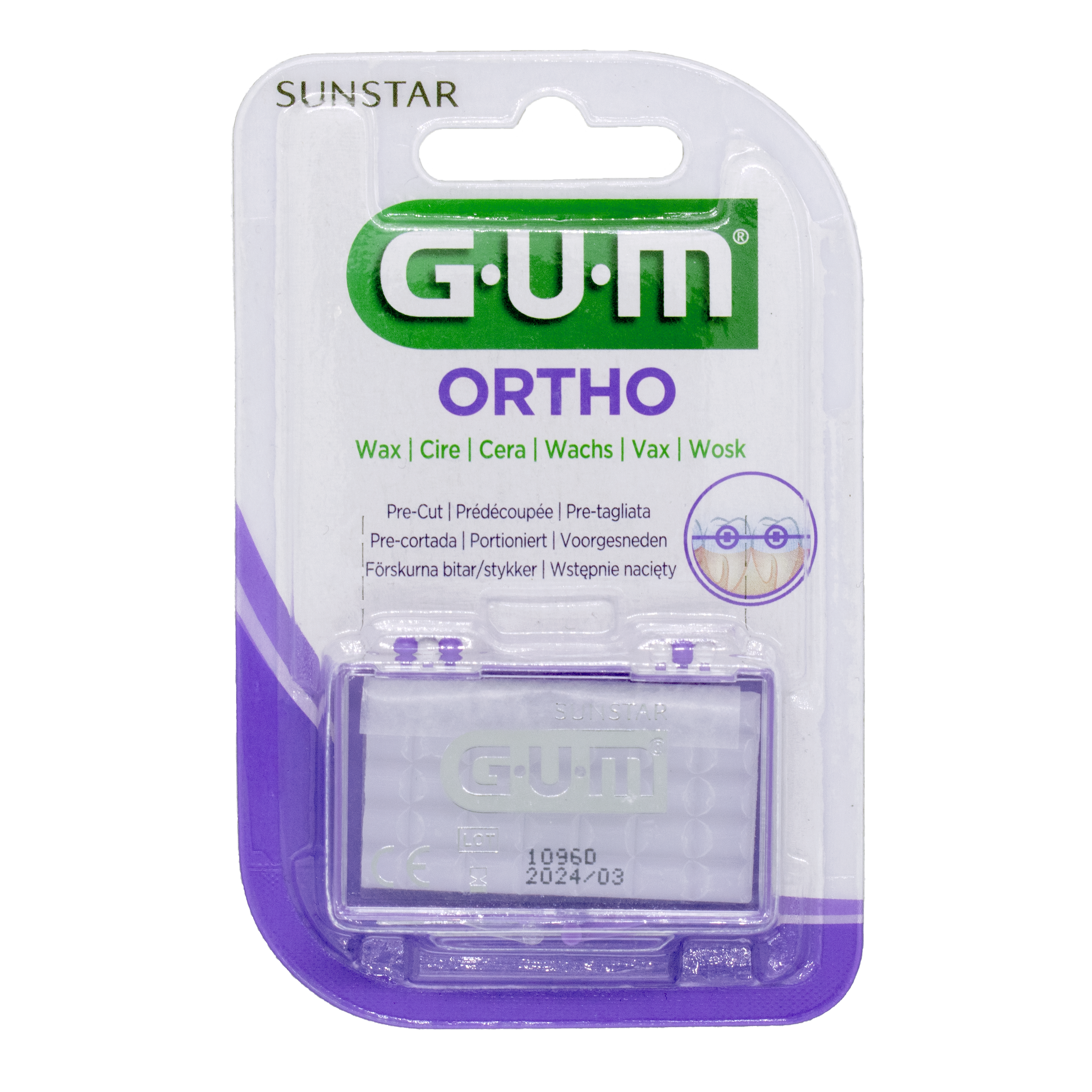 Κερί GUM® ORTHO Κερί GUM® ORTHO