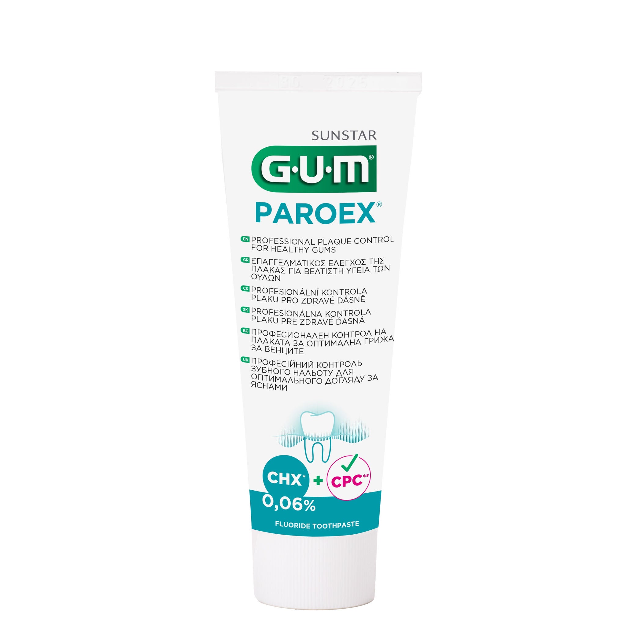 Οδοντόπαστα συντήρησης GUM® PAROEX® 0,06%