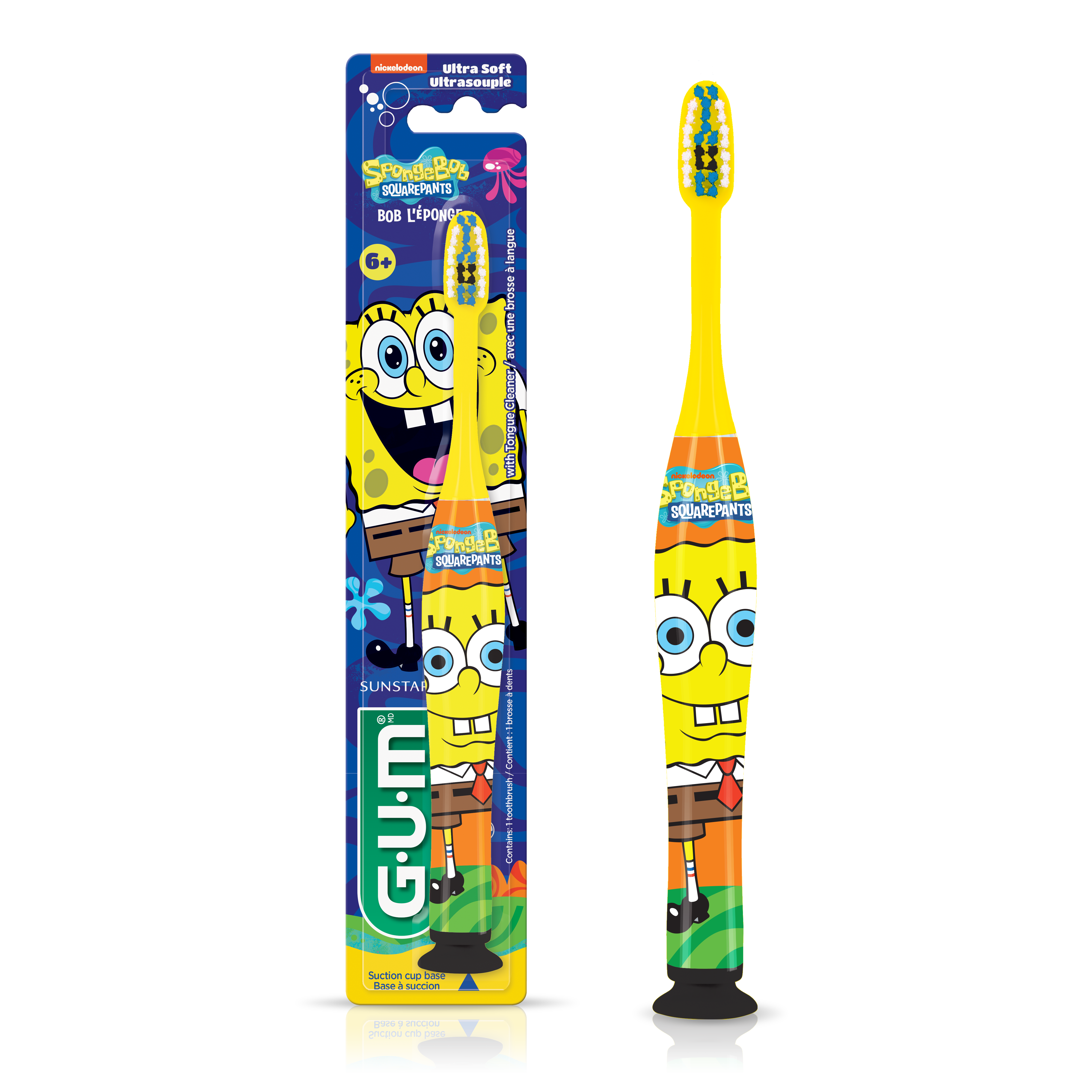 GUM® SpongeBob® Cepillo de Dientes Manual