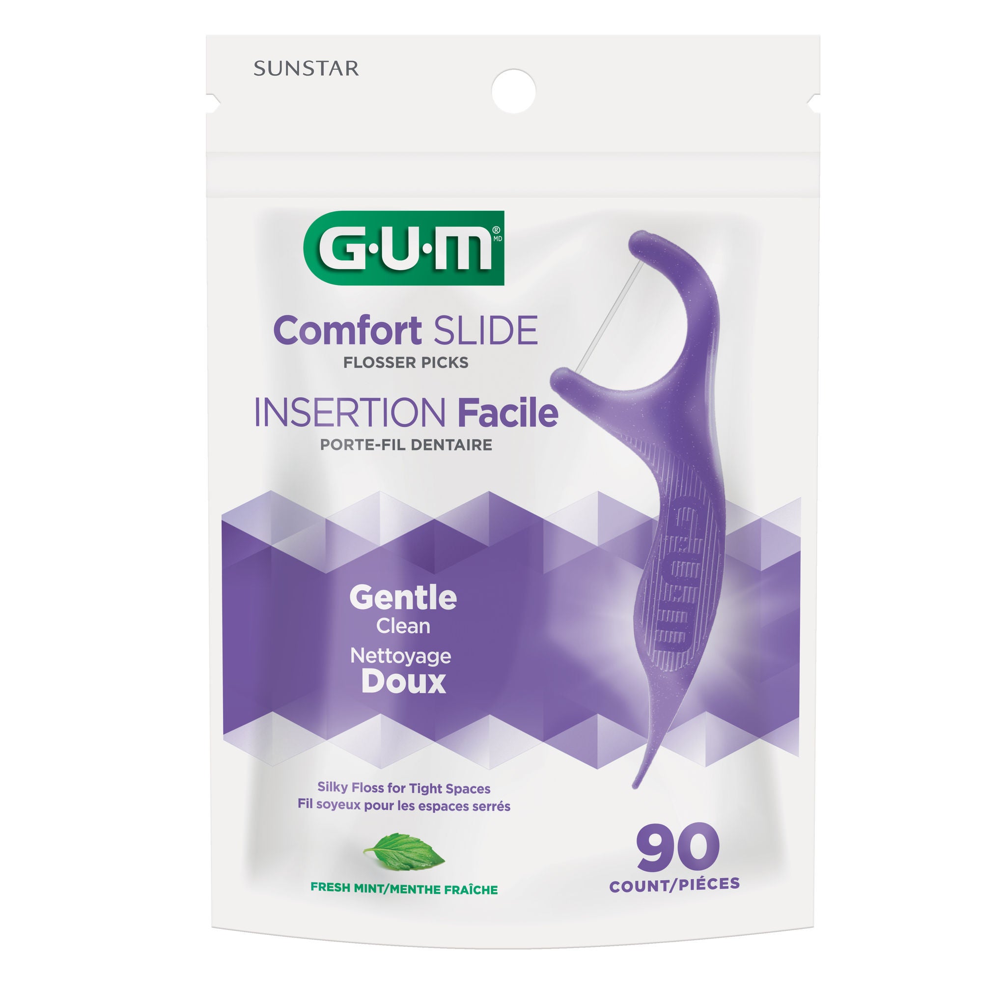 GUM Comfort Slide Flossers
