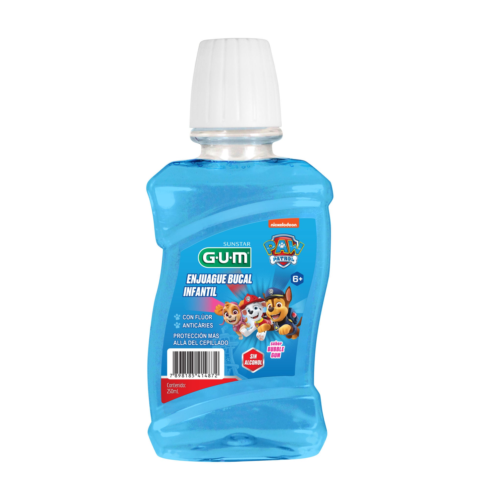 GUM PAW PATROL Enjuague Bucal Infantil 250ml