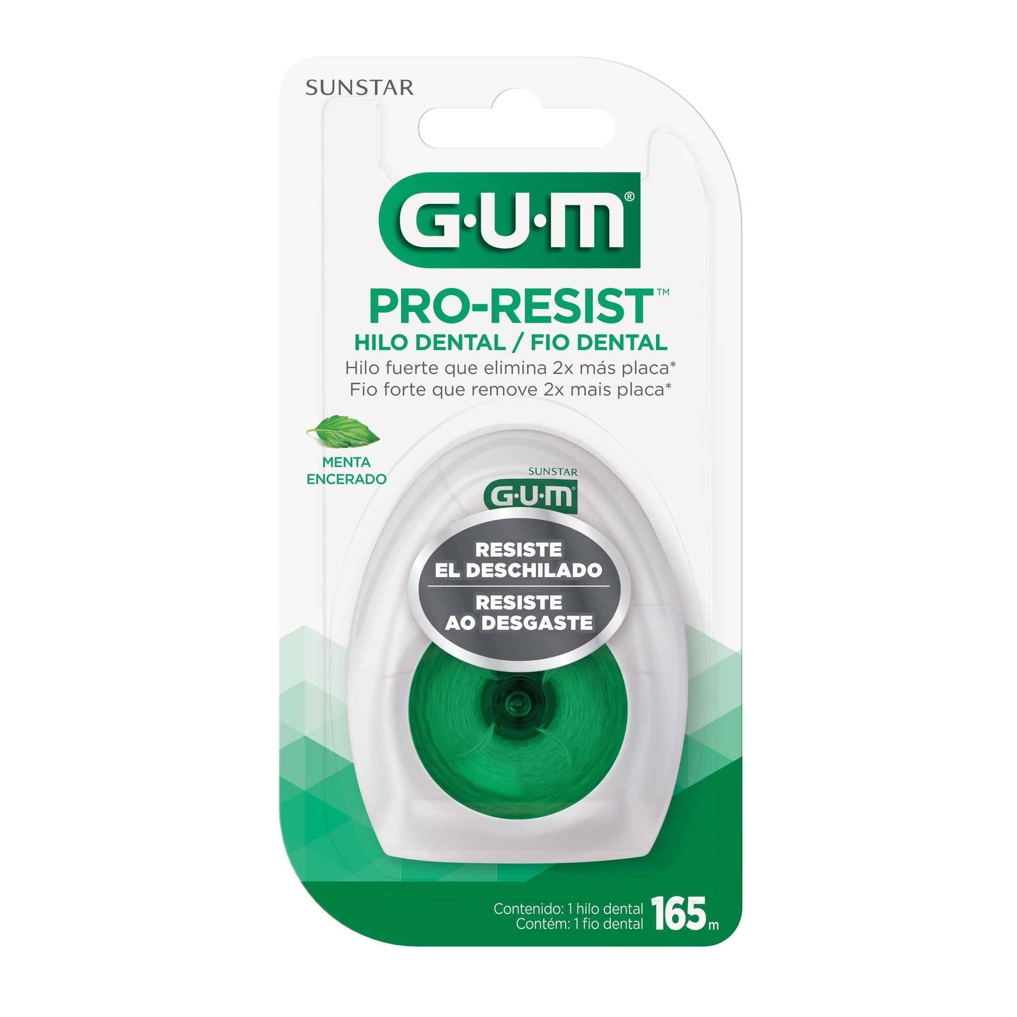 Fio Dental Encerado Pro-Resist GUM 165m