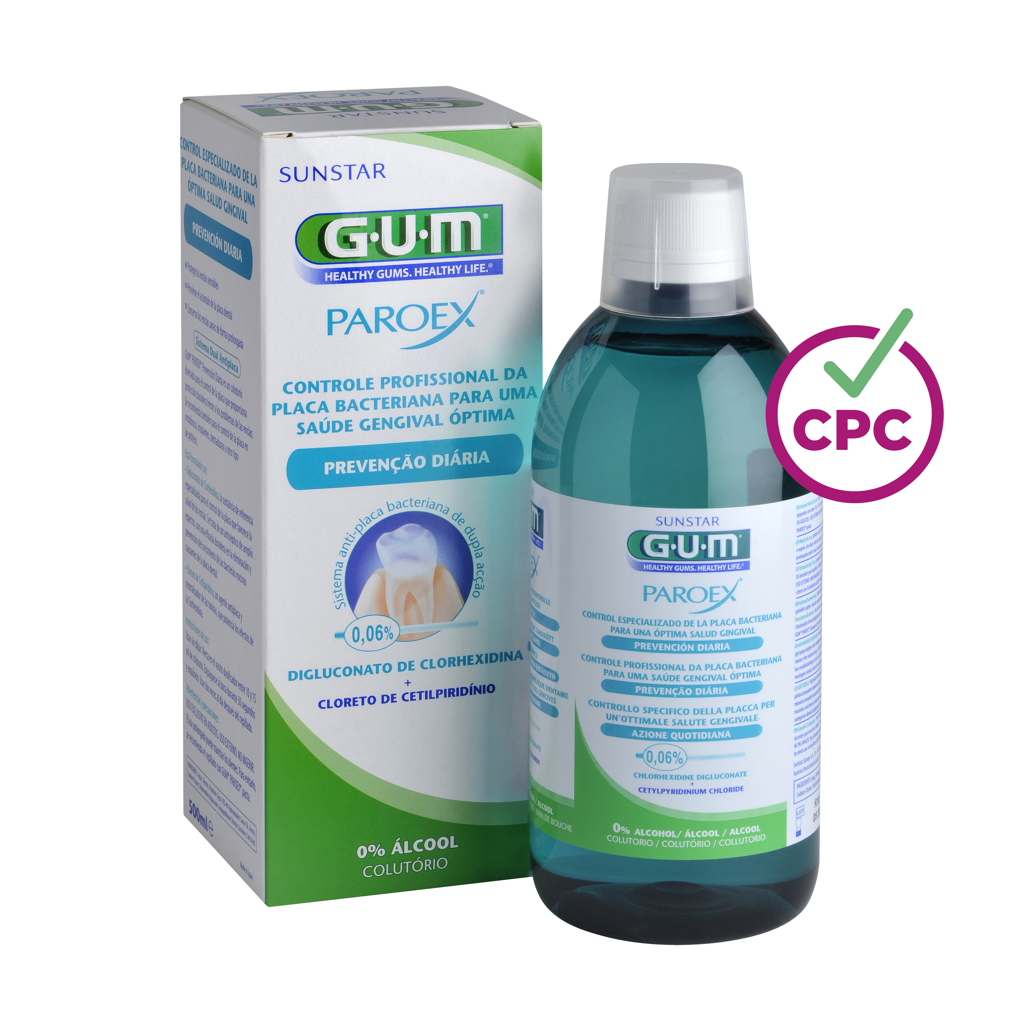 GUM® PAROEX® 0,06% Colutório Manutenção