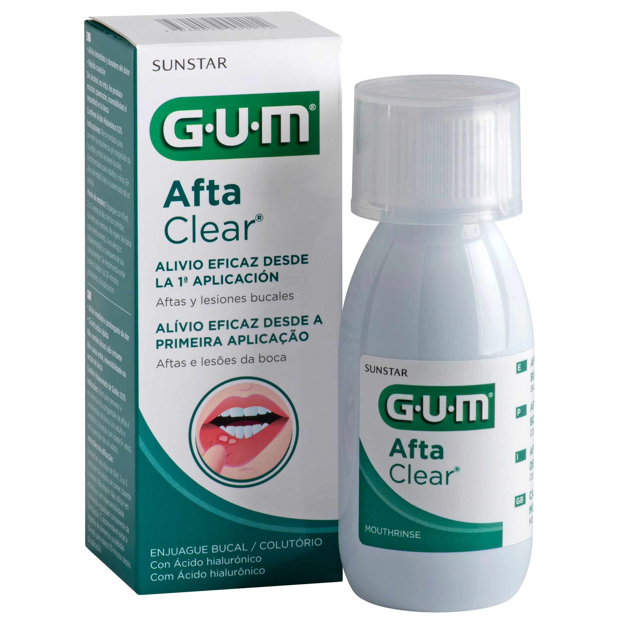 GUM AftaClear Colutorio