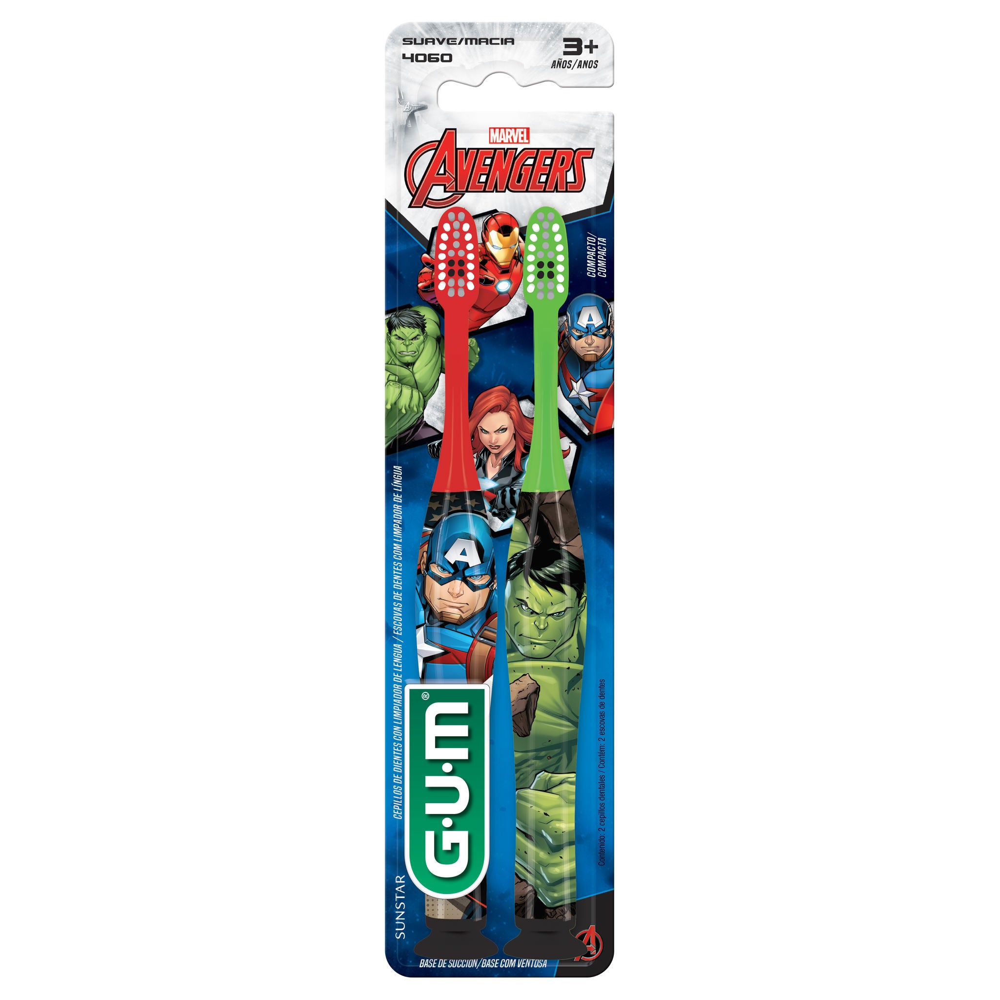 GUM Cepillo de Dientes Avengers