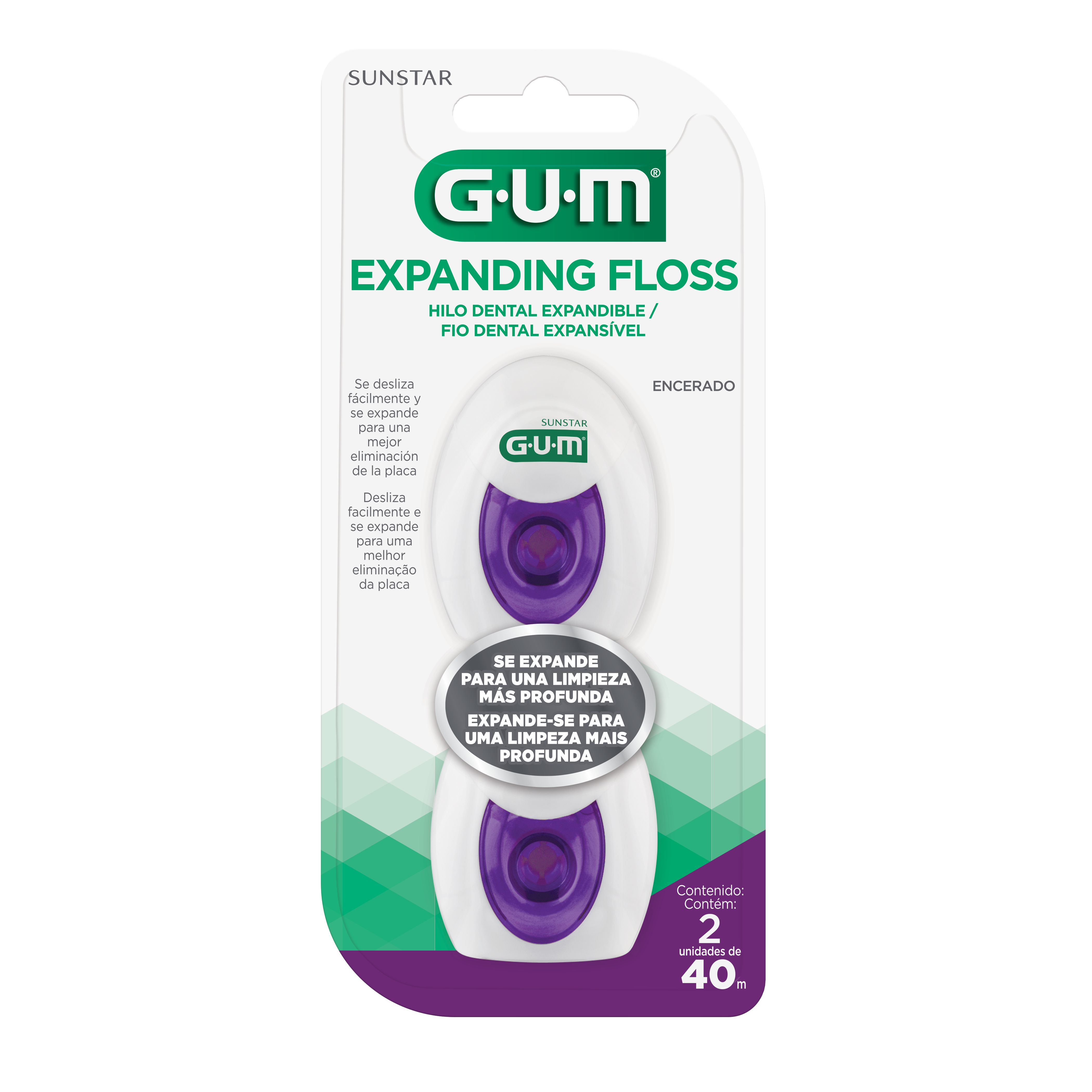 GUM® Hilo Dental Expanding 2 Unds