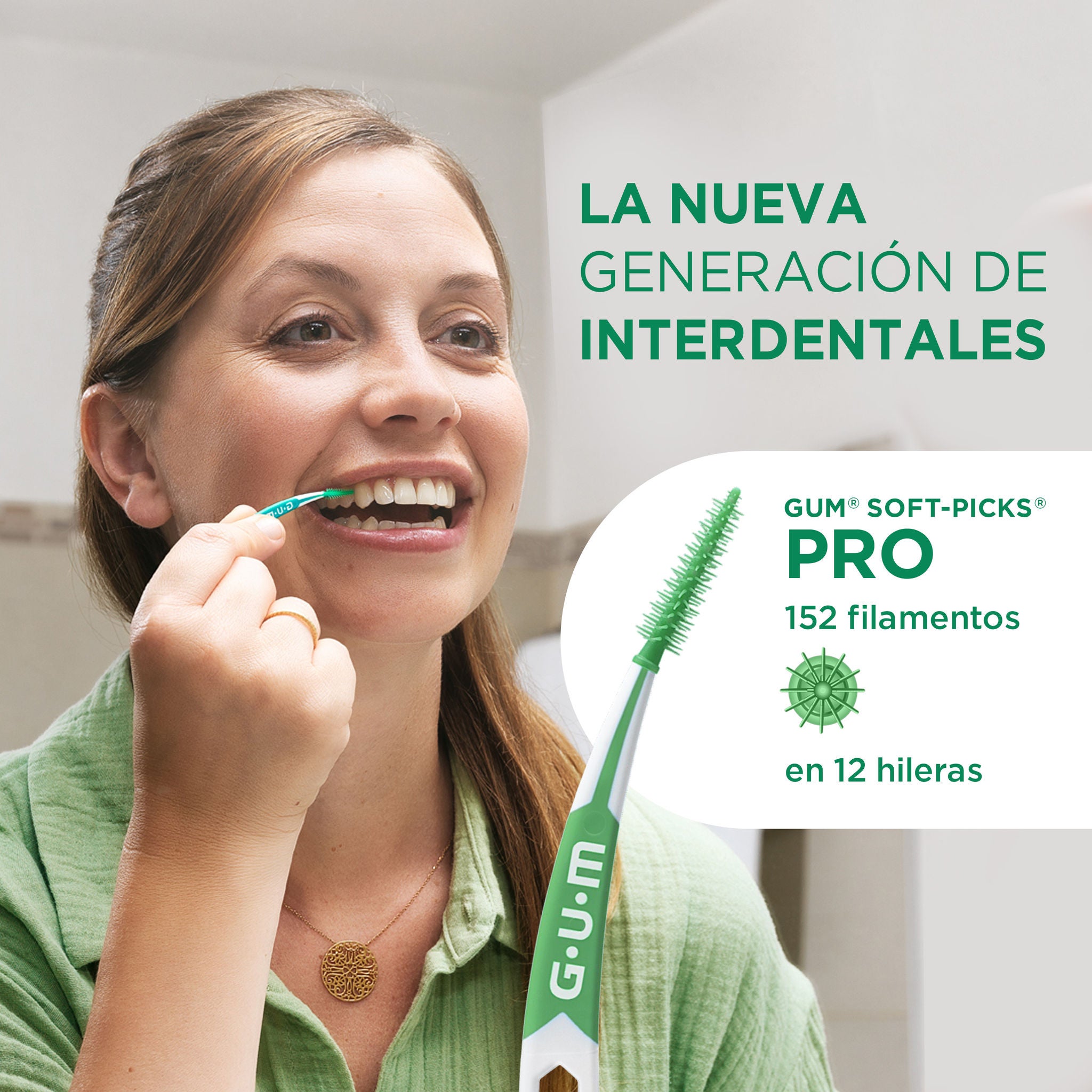 GUM SOFT-PICKS PRO en tu rutina diaria