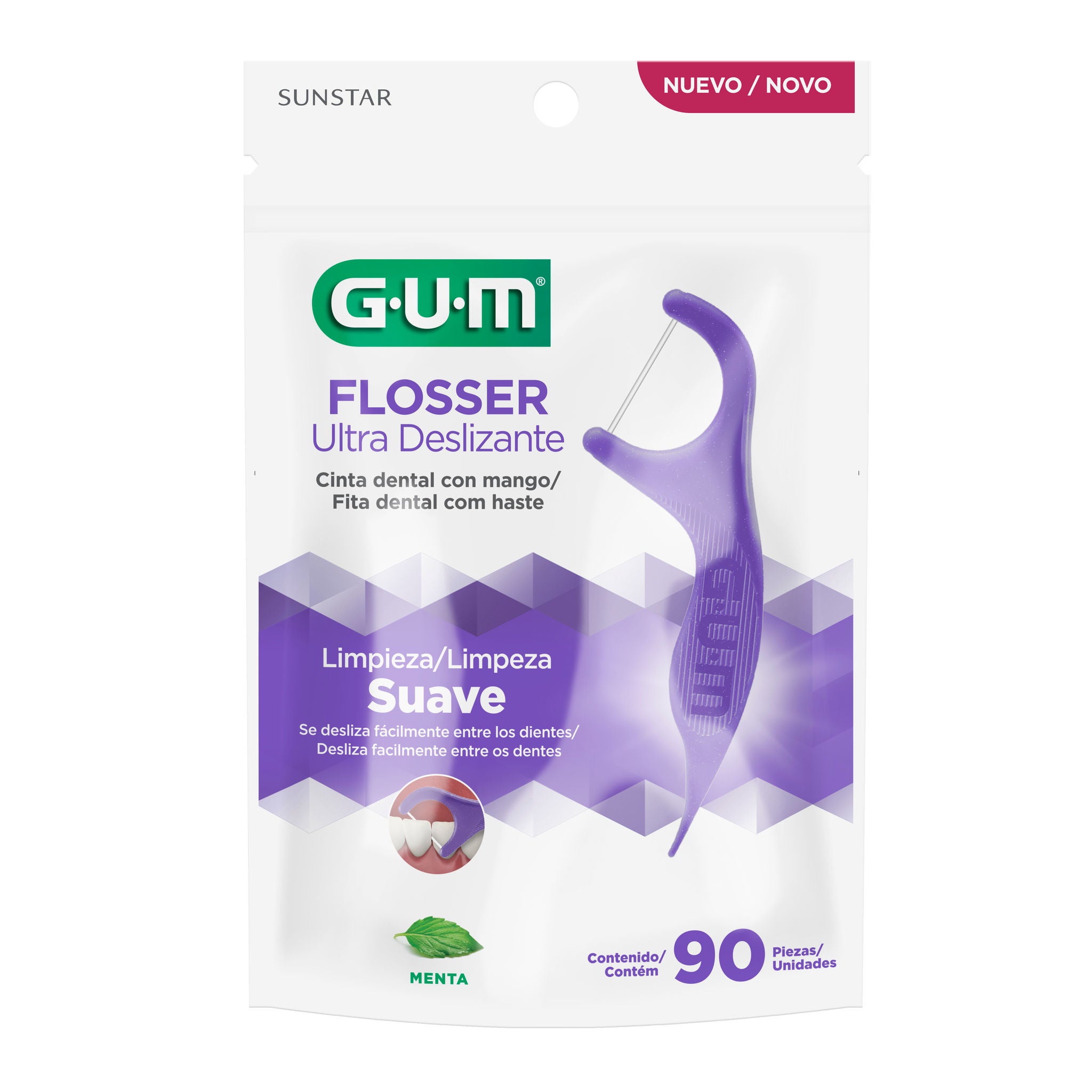 GUM Flossers Ultra Deslizante
