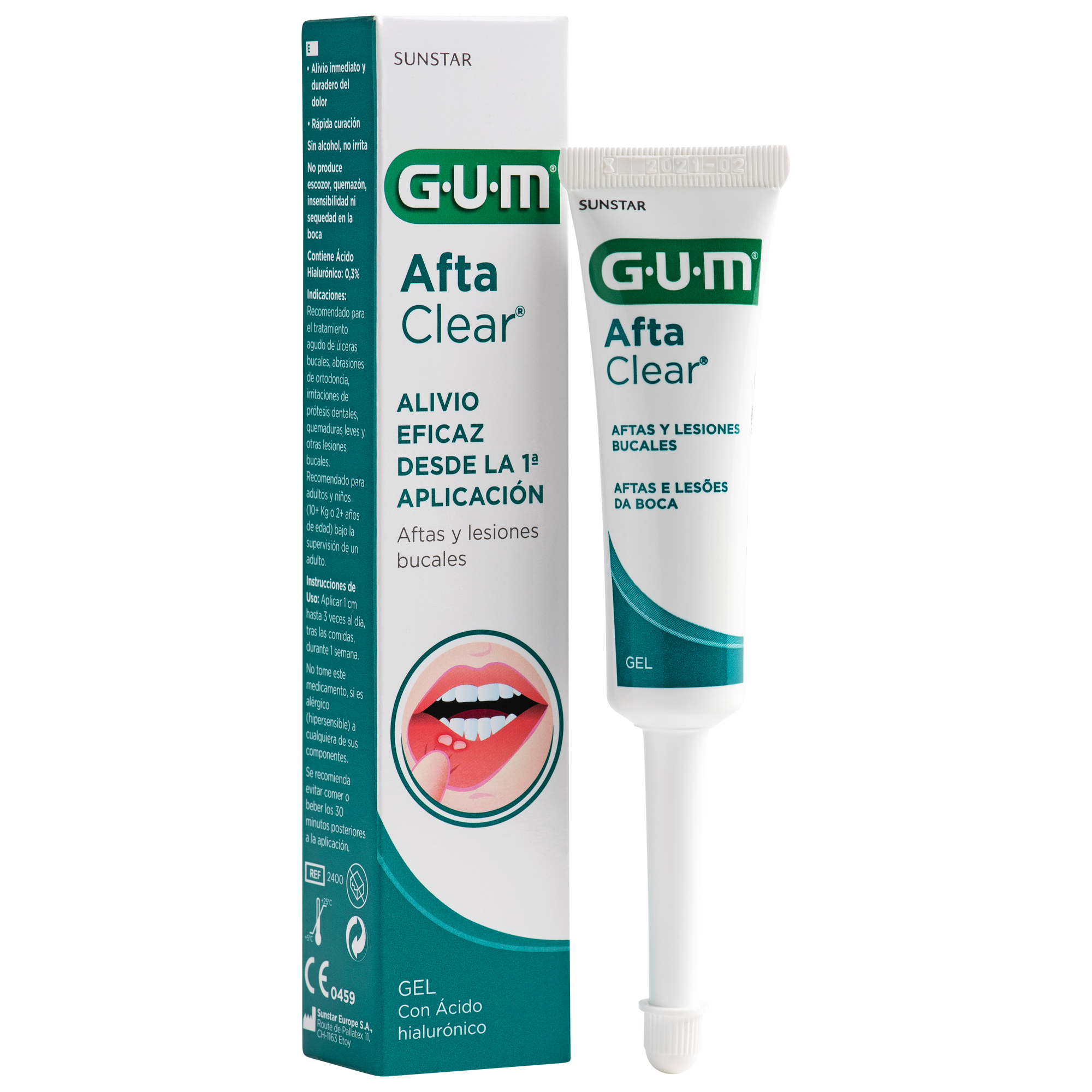 Gel GUM AftaClear